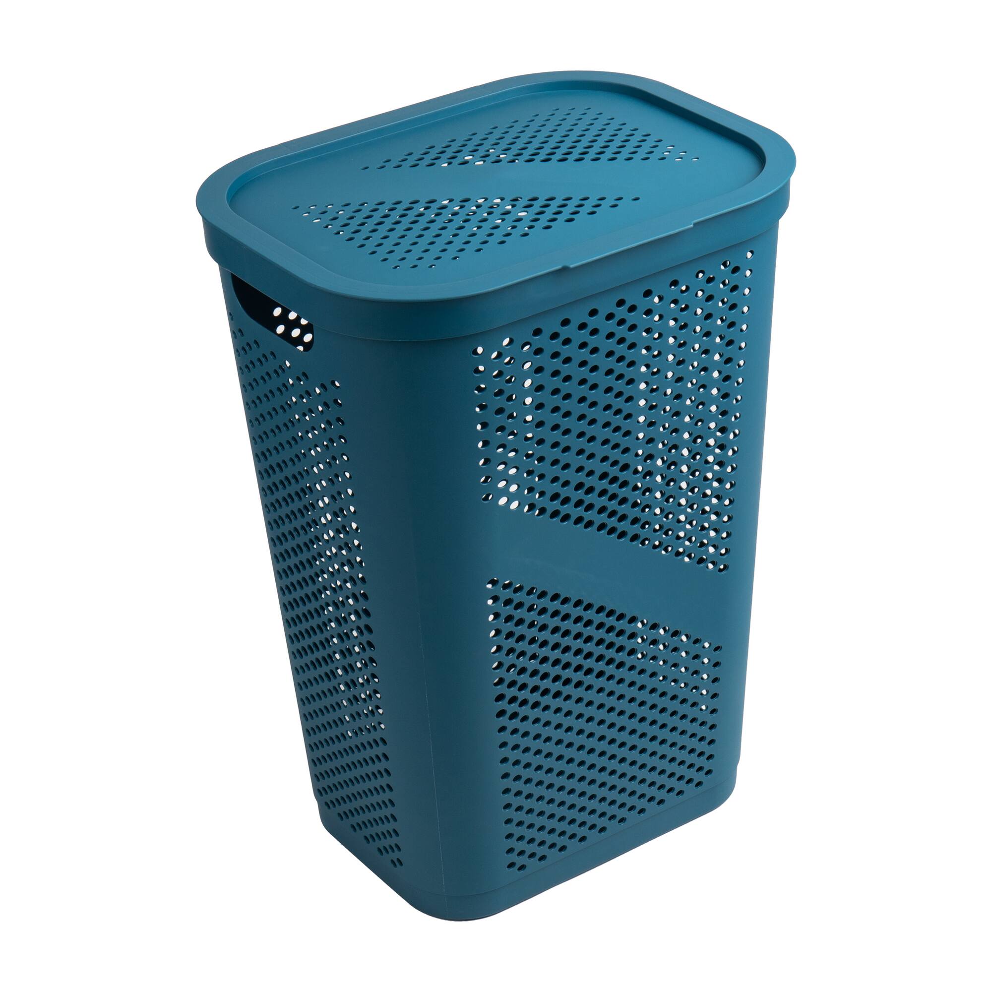 Mind Reader 17" x 24" Slim Plastic Laundry Hamper